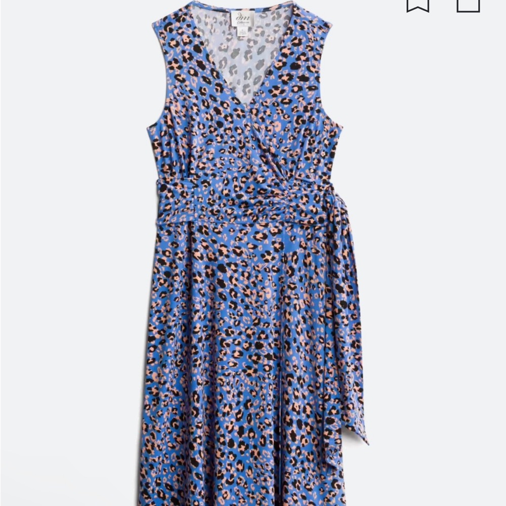 Sleeveless midi dress